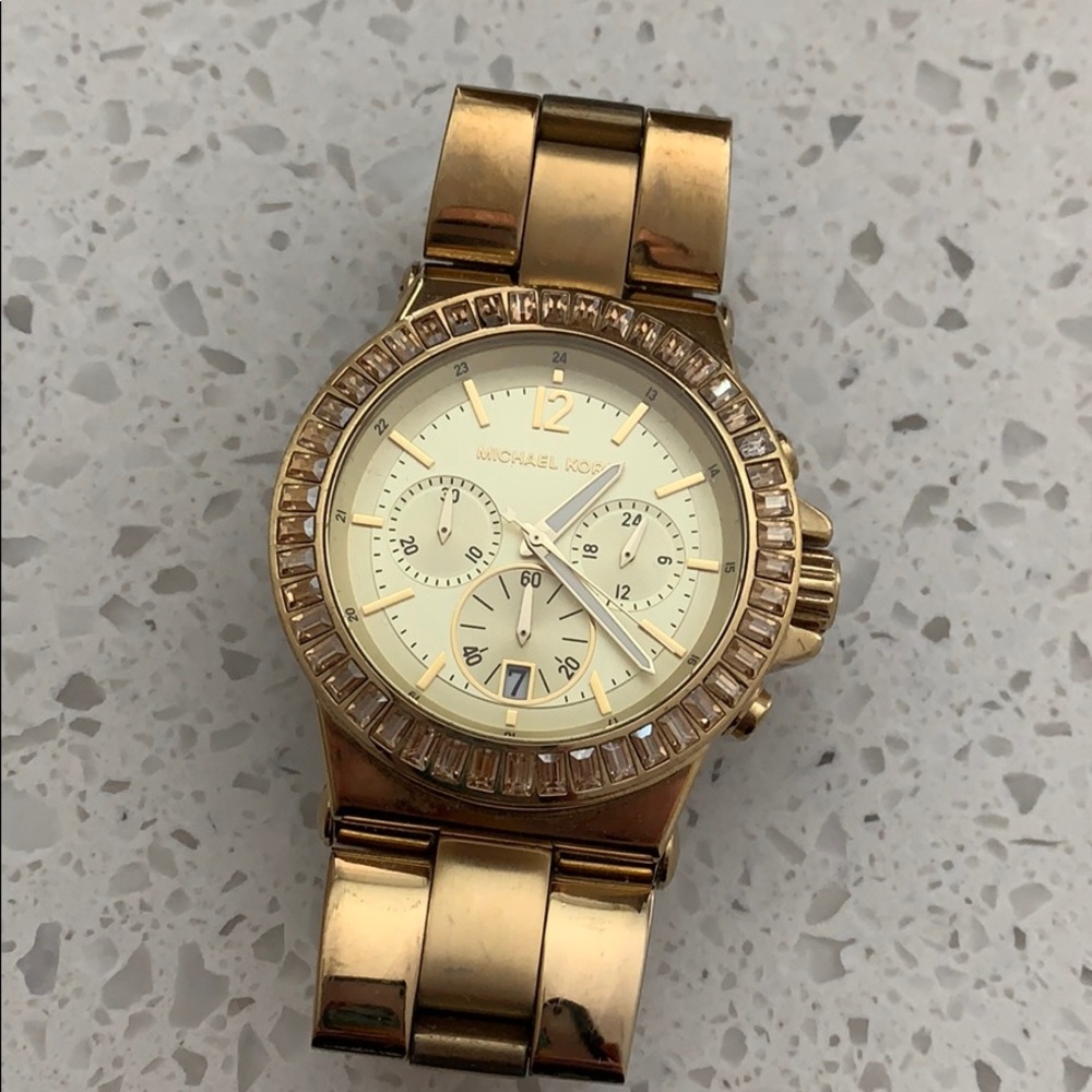michael kors limited edition gold watch